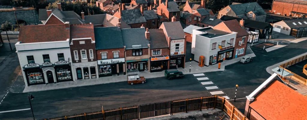black-country-museum-aerial-view-vintage-town-shops