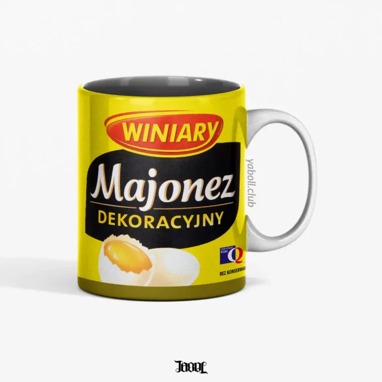 yaboll club_Majonez Dekoracyjny Winiary Projekt na kubek
